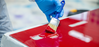 Gelcoat schade herstellen