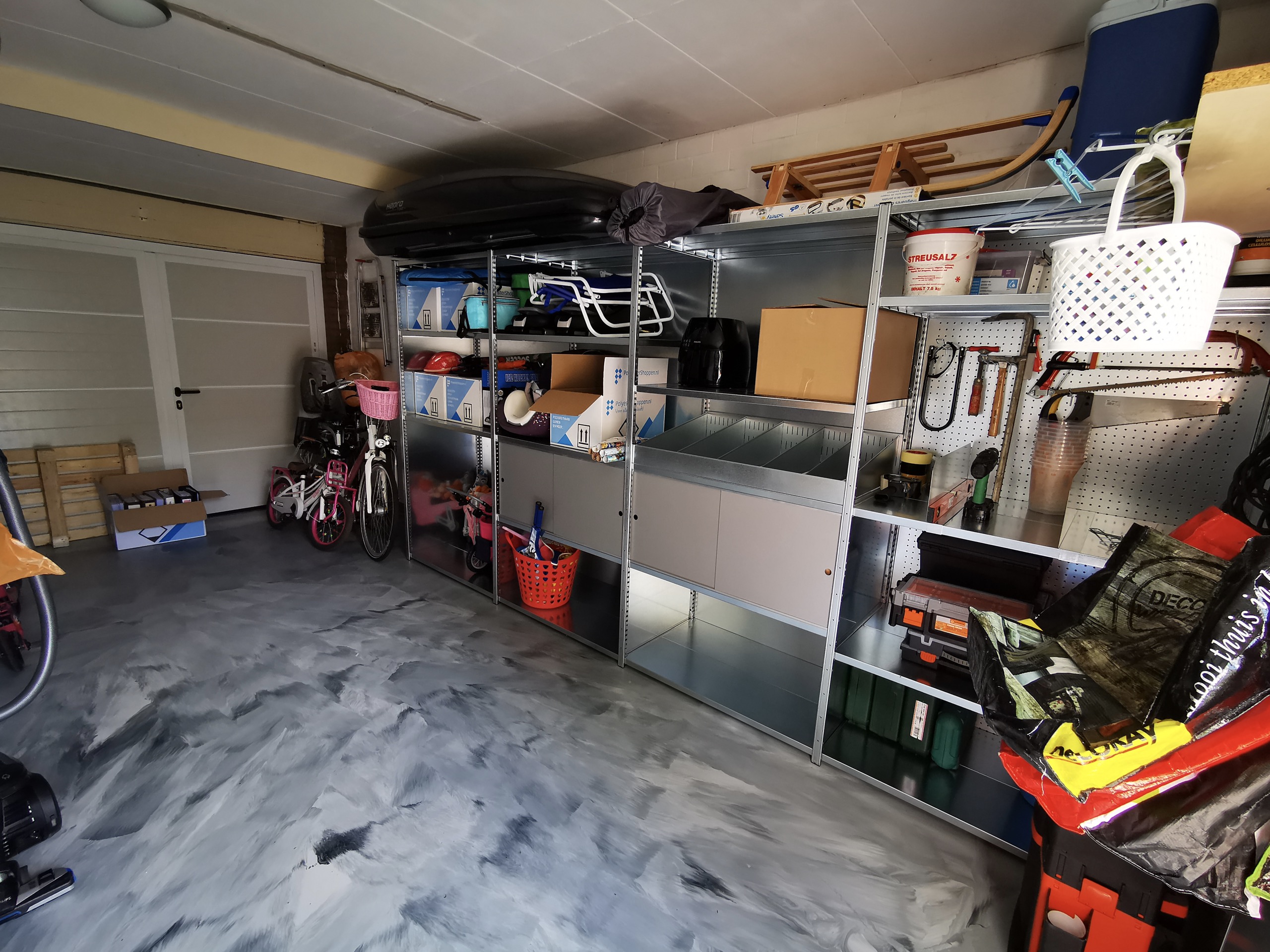 Epoxy garage vloer